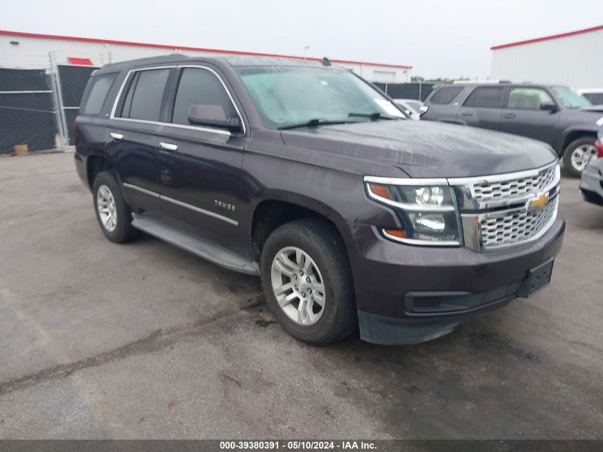 2015 Chevrolet Tahoe Ls VIN: 1GNSKAKC9FR240272 Lot: 39380391