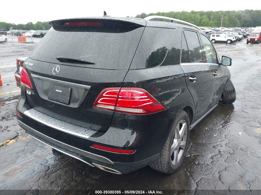 VIN 4JGDA5JB8HA898165 2017 MERCEDES-BENZ GLE 350