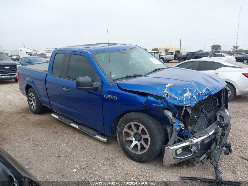 2017 Ford F-150 Xl VIN: 1FTEX1C84HKD35285 Lot: 39380402