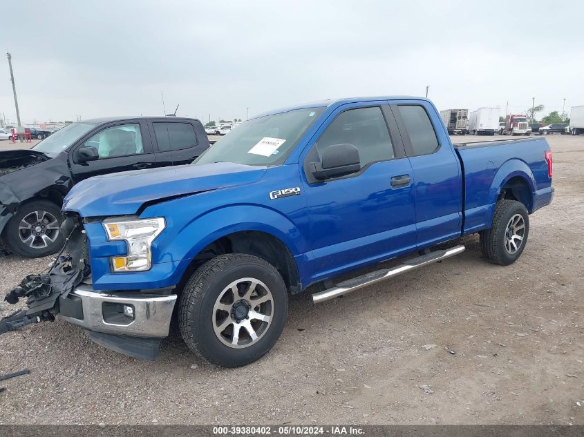 VIN 1FTEX1C84HKD35285 2017 FORD F-150 XL
