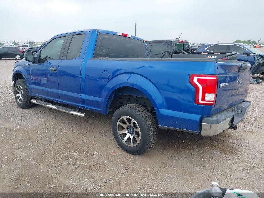 2017 Ford F-150 Xl VIN: 1FTEX1C84HKD35285 Lot: 39380402