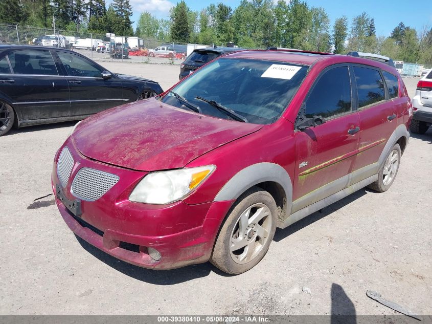 2007 Pontiac Vibe VIN: 5Y2SL65827Z428448 Lot: 39380410