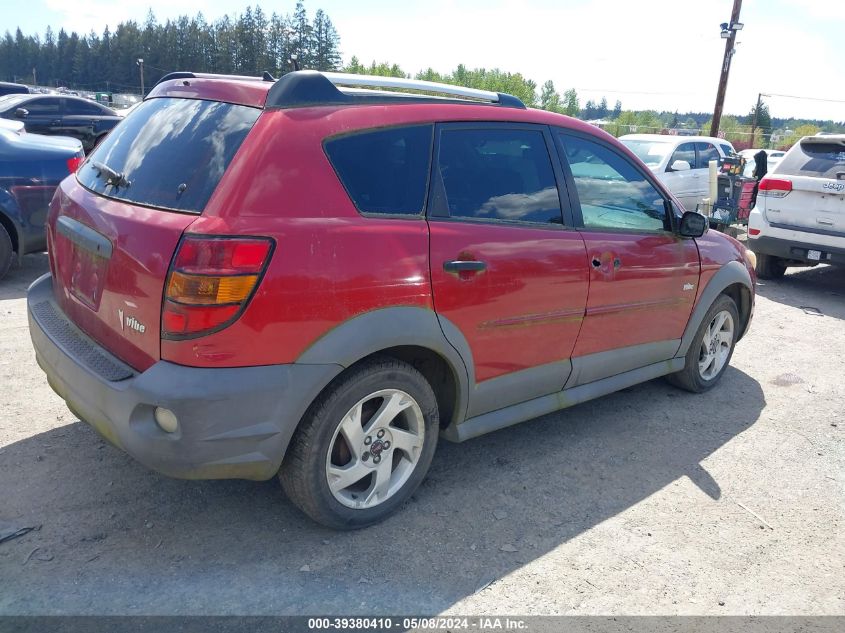 2007 Pontiac Vibe VIN: 5Y2SL65827Z428448 Lot: 39380410