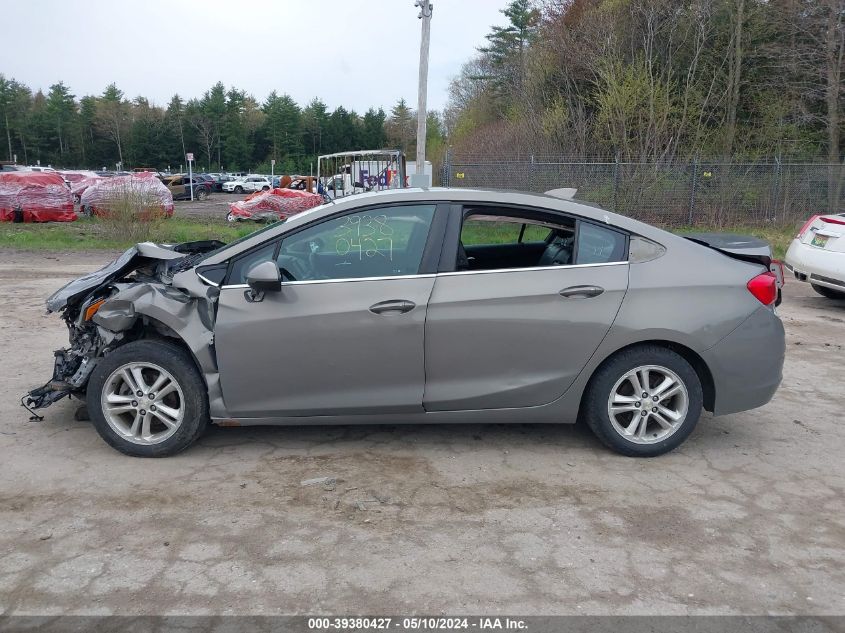 2017 Chevrolet Cruze Lt Auto VIN: 1G1BH5SE8H7242652 Lot: 39380427