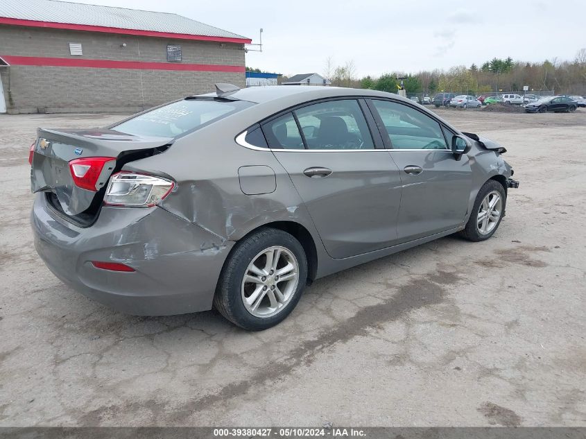 2017 Chevrolet Cruze Lt Auto VIN: 1G1BH5SE8H7242652 Lot: 39380427