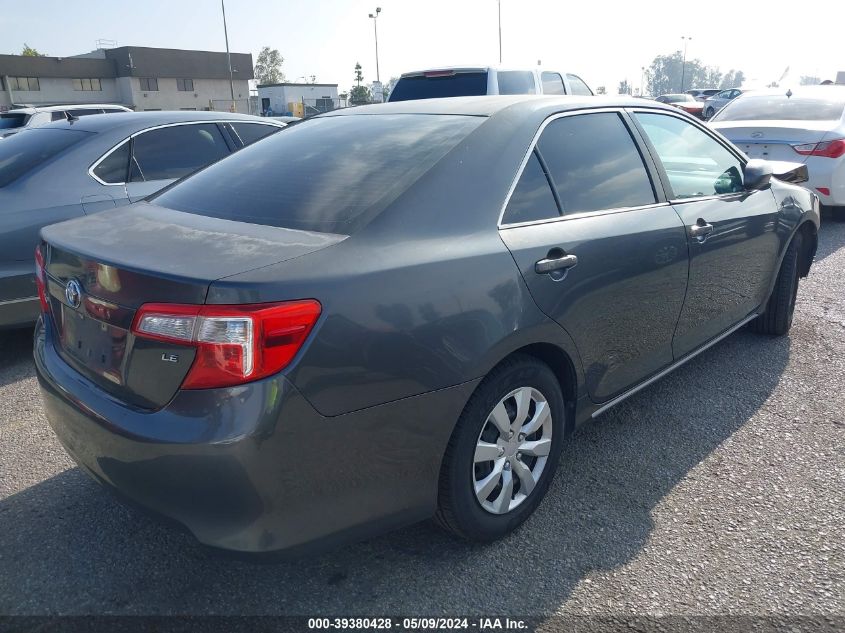 2012 Toyota Camry Le VIN: 4T1BF1FK7CU040882 Lot: 39380428