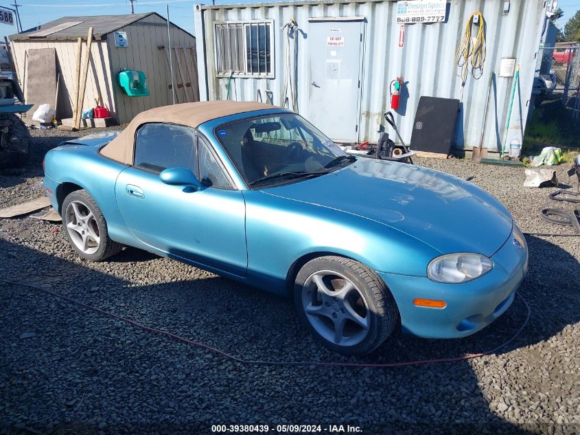 2001 Mazda Mx-5 Miata Ls/Special Edition VIN: JM1NB353510207618 Lot: 39380439