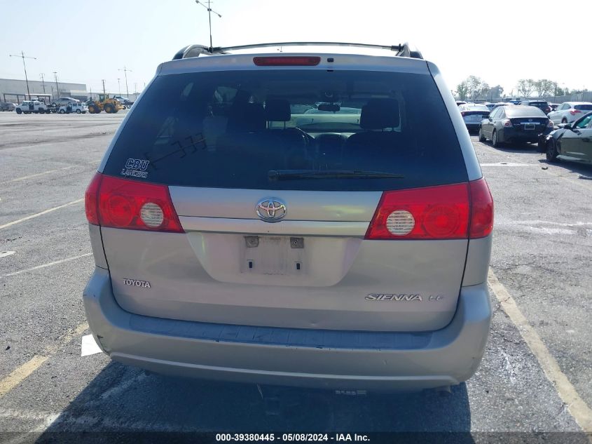 2006 Toyota Sienna Le VIN: 5TDZA23C76S421550 Lot: 39380445