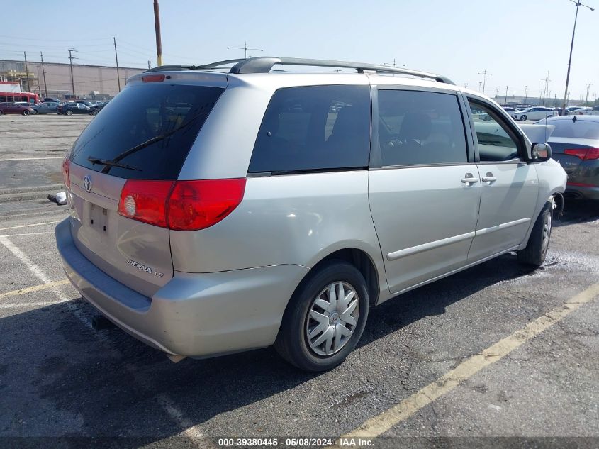 2006 Toyota Sienna Le VIN: 5TDZA23C76S421550 Lot: 39380445