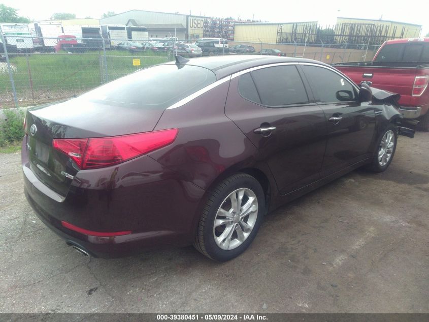 2013 Kia Optima Ex VIN: 5XXGN4A78DG229341 Lot: 39380451