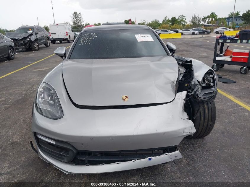 2022 Porsche Panamera 4 VIN: WP0AJ2A77NL100126 Lot: 39380463