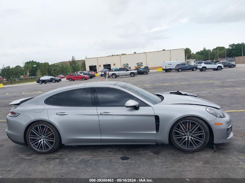 2022 Porsche Panamera 4 VIN: WP0AJ2A77NL100126 Lot: 39380463