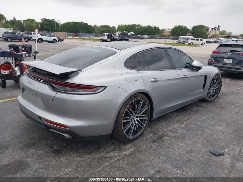 2022 Porsche Panamera 4 VIN: WP0AJ2A77NL100126 Lot: 39380463