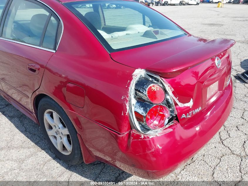 2006 Nissan Altima 2.5 S VIN: 1N4AL11D06N388920 Lot: 39380491