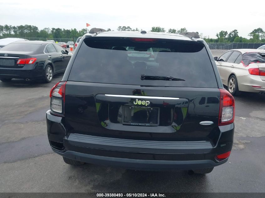 2016 Jeep Compass Latitude VIN: 1C4NJCEA7GD615153 Lot: 39380493