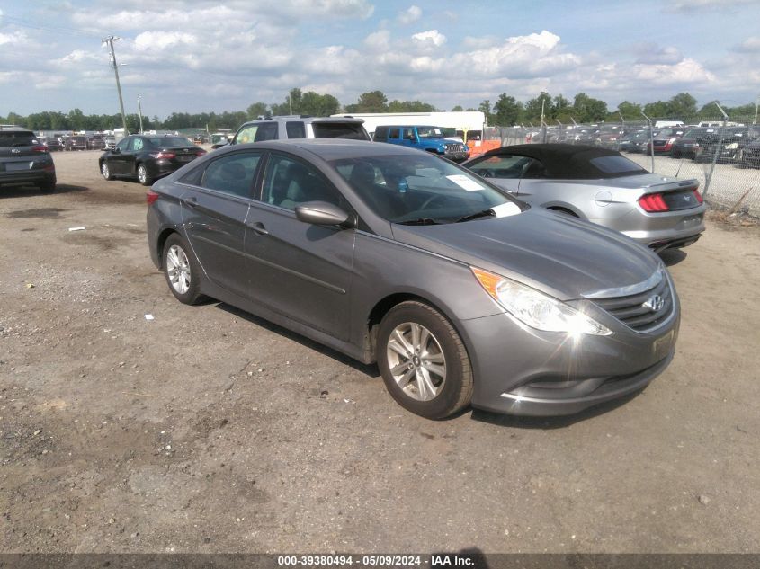 2014 Hyundai Sonata Gls VIN: 5NPEB4AC6EH880177 Lot: 39380494