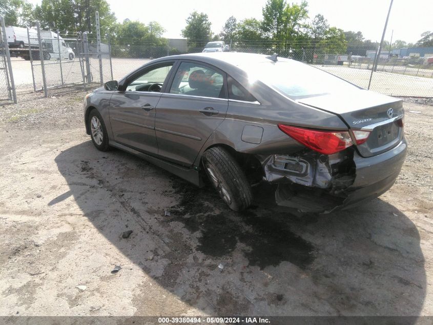 2014 Hyundai Sonata Gls VIN: 5NPEB4AC6EH880177 Lot: 39380494