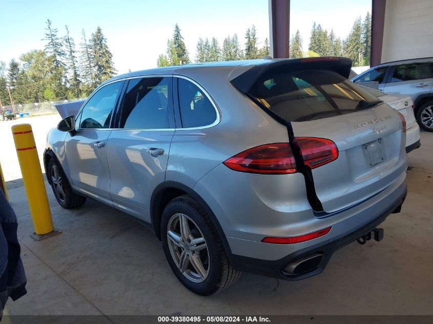 2016 Porsche Cayenne VIN: WP1AA2A29GLA04228 Lot: 39380495