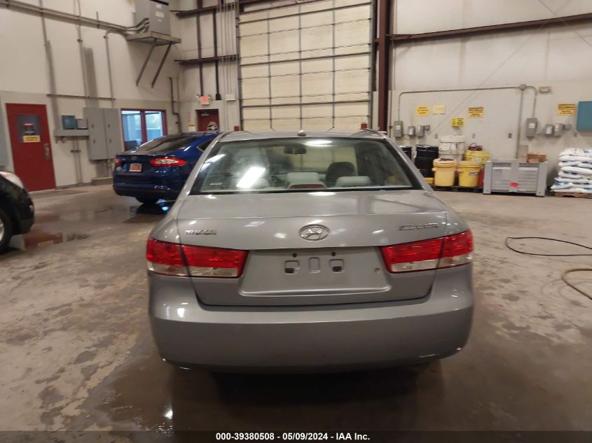 2008 Hyundai Sonata Gls VIN: 5NPET46C48H374793 Lot: 39380508