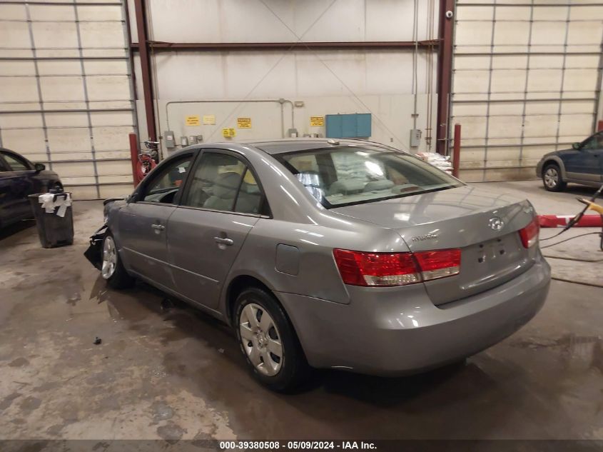 2008 Hyundai Sonata Gls VIN: 5NPET46C48H374793 Lot: 39380508