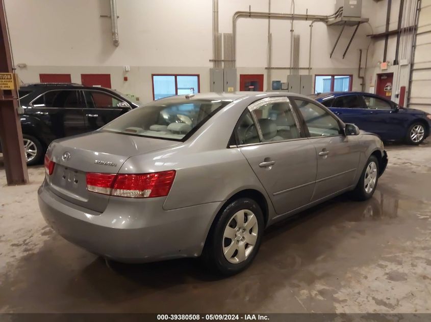 2008 Hyundai Sonata Gls VIN: 5NPET46C48H374793 Lot: 39380508