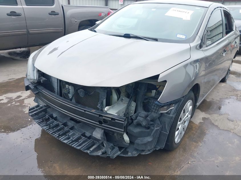 2016 Nissan Sentra Sv VIN: 3N1AB7AP4GL679726 Lot: 39380514