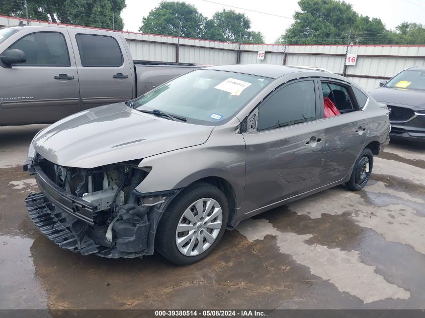 2016 Nissan Sentra Sv VIN: 3N1AB7AP4GL679726 Lot: 39380514