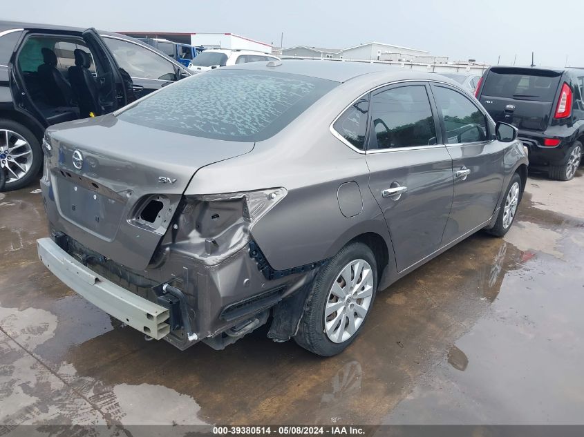 2016 Nissan Sentra Sv VIN: 3N1AB7AP4GL679726 Lot: 39380514