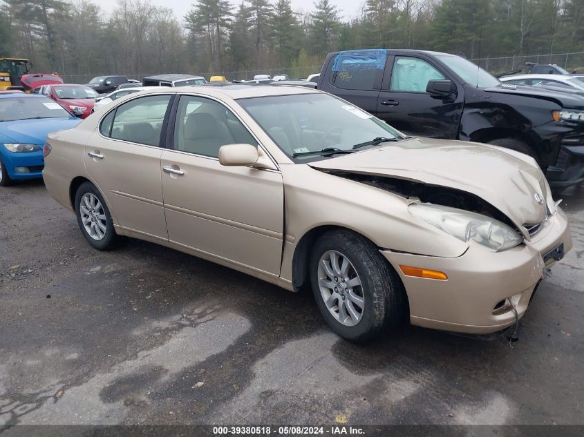 2003 Lexus Es 300 VIN: JTHBF30G130144892 Lot: 39380518