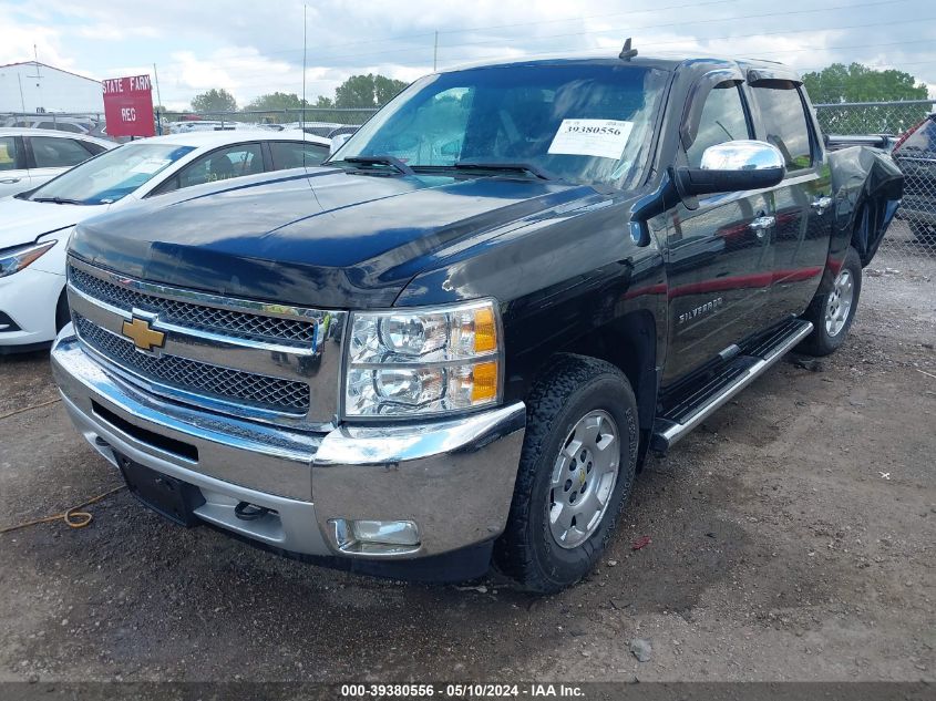 2012 Chevrolet Silverado 1500 Lt VIN: 3GCPKSE76CG291713 Lot: 39380556