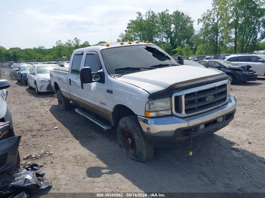 2004 Ford F-350 Lariat/Xl/Xlt VIN: 1FTSW31P24EB58224 Lot: 39380562