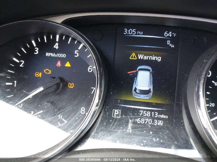 2016 Nissan Rogue Sv VIN: 5N1AT2MV7GC894449 Lot: 39380566