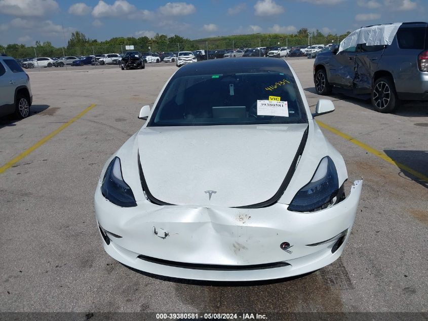 2023 Tesla Model 3 Rear-Wheel Drive VIN: 5YJ3E1EA4PF555051 Lot: 39380581