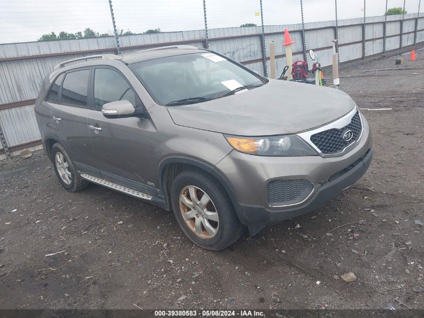 2013 Kia Sorento Lx V6 VIN: 5XYKTDA23DG323627 Lot: 39380583