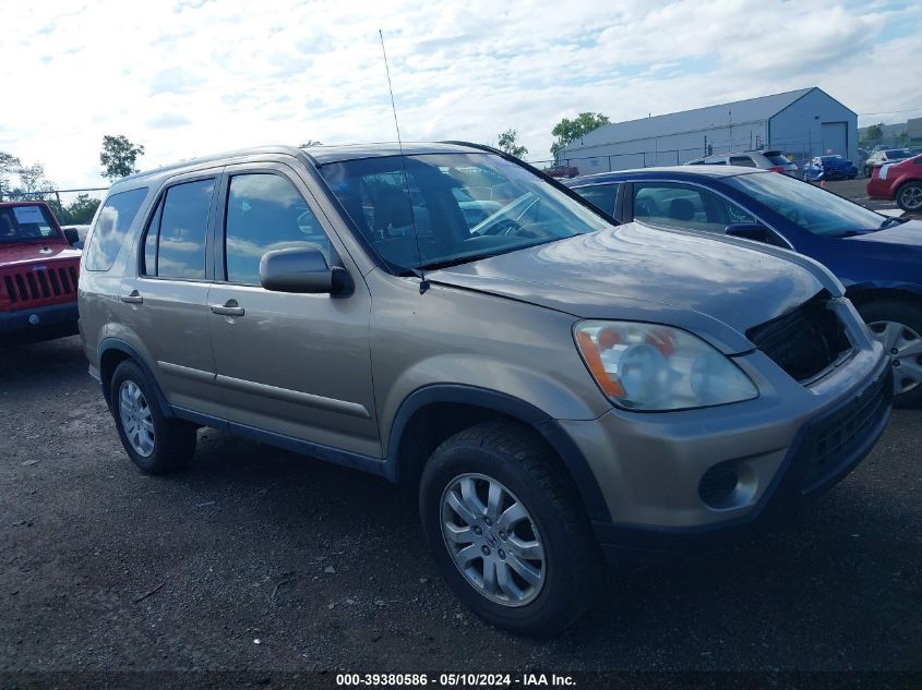 2006 Honda Cr-V Se VIN: JHLRD78946C029020 Lot: 39380586