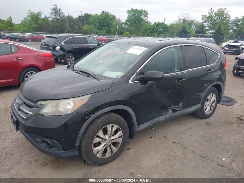 2012 Honda Cr-V Ex VIN: 2HKRM3H56CH501396 Lot: 39380587