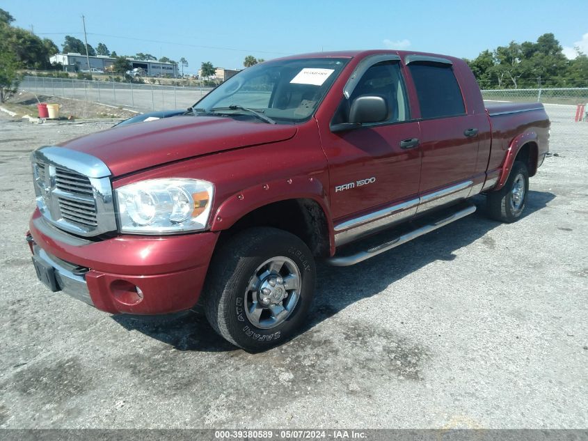 2007 Dodge Ram 1500 Laramie VIN: 3D7KS19D87G828842 Lot: 39380589