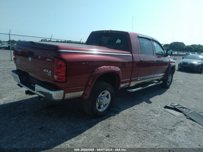 2007 Dodge Ram 1500 Laramie VIN: 3D7KS19D87G828842 Lot: 39380589