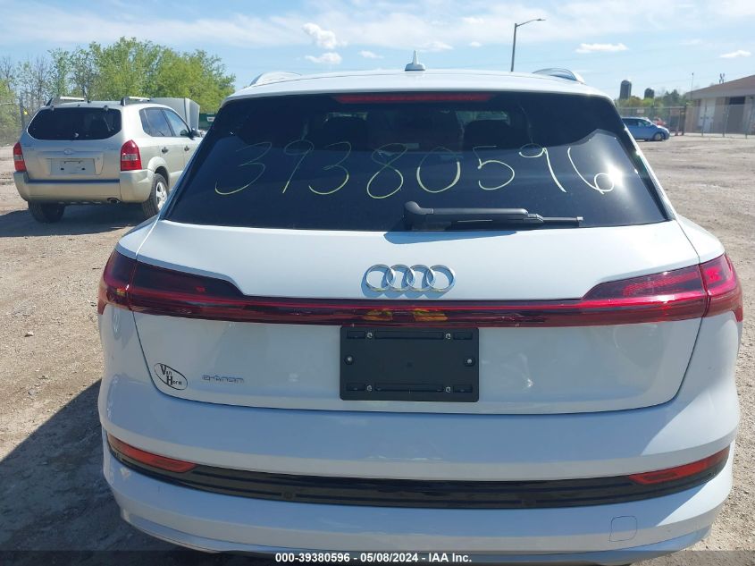 2019 Audi E-Tron Premium Plus VIN: WA1VAAGE2KB010167 Lot: 39380596