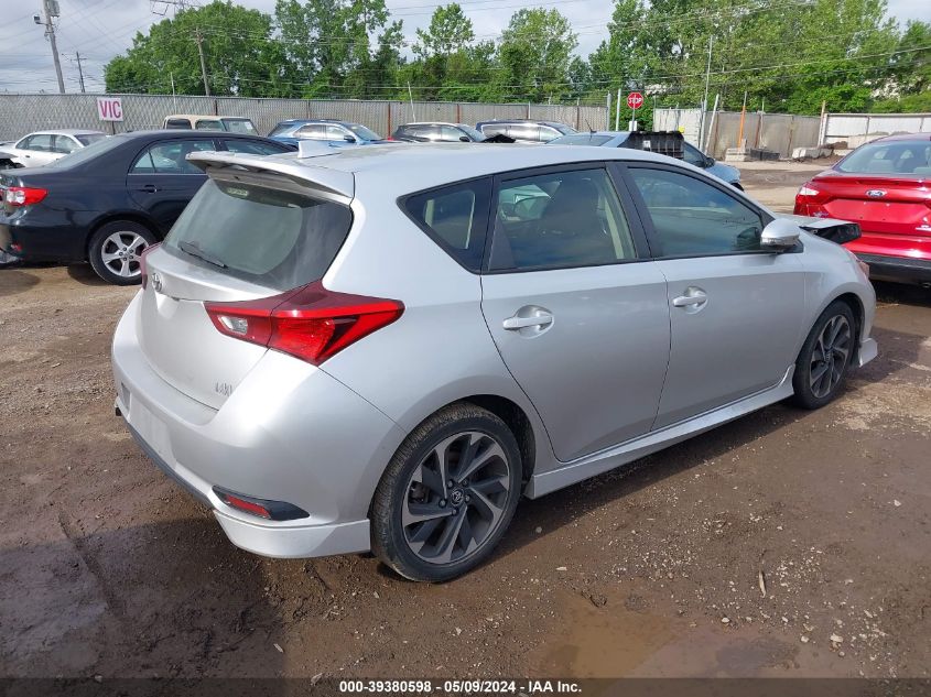 2018 Toyota Corolla Im VIN: JTNKARJE4JJ557229 Lot: 39380598