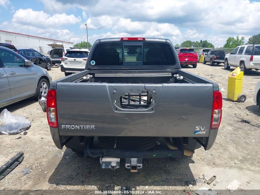 2017 Nissan Frontier Sv VIN: 1N6DD0ER4HN729255 Lot: 39380600