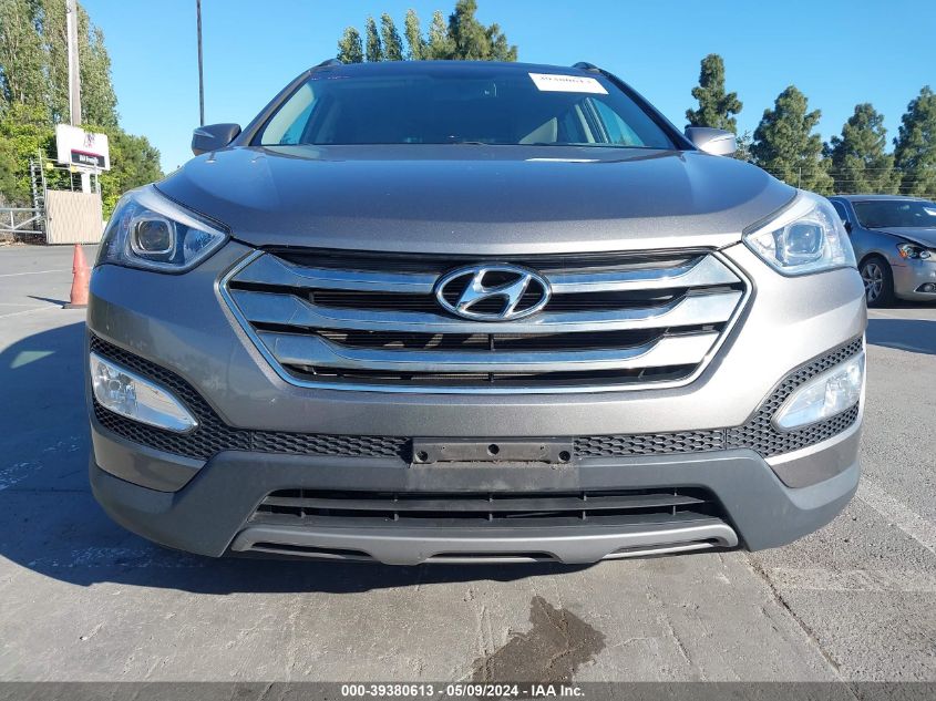 2014 Hyundai Santa Fe Sport 2.4L VIN: 5XYZU3LB7EG213281 Lot: 39380613