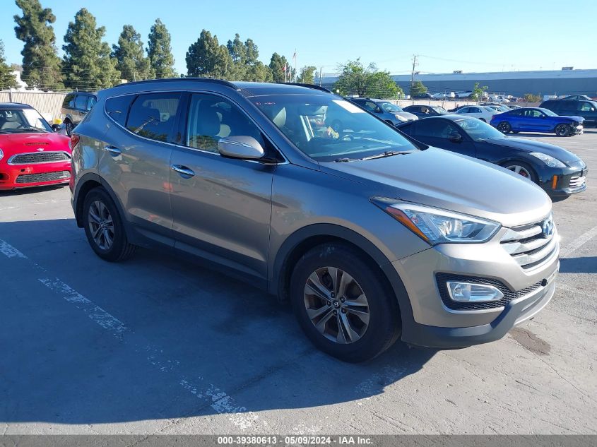 2014 Hyundai Santa Fe Sport 2.4L VIN: 5XYZU3LB7EG213281 Lot: 39380613