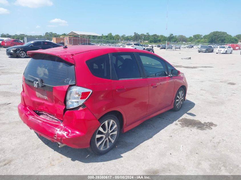 2012 Honda Fit Sport VIN: JHMGE8H58CC030718 Lot: 39380617