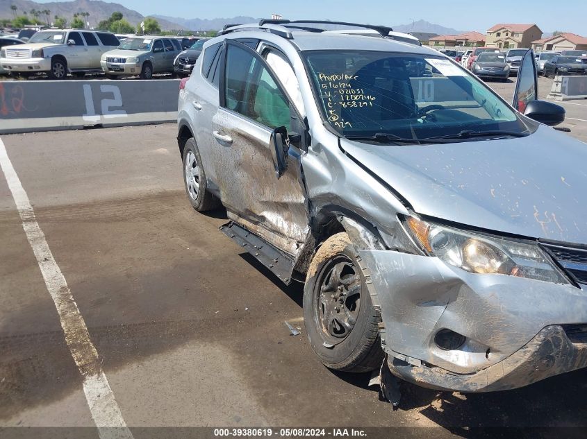 2T3ZFREV4DW021031 2013 Toyota Rav4 Le