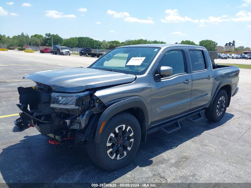 2024 Nissan Frontier Pro-X 4X2 VIN: 1N6ED1EJ0RN611161 Lot: 39380620