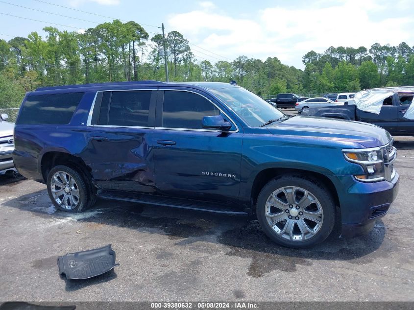 2015 Chevrolet Suburban 1500 Ls VIN: 1GNSCHKCXFR289602 Lot: 39380632