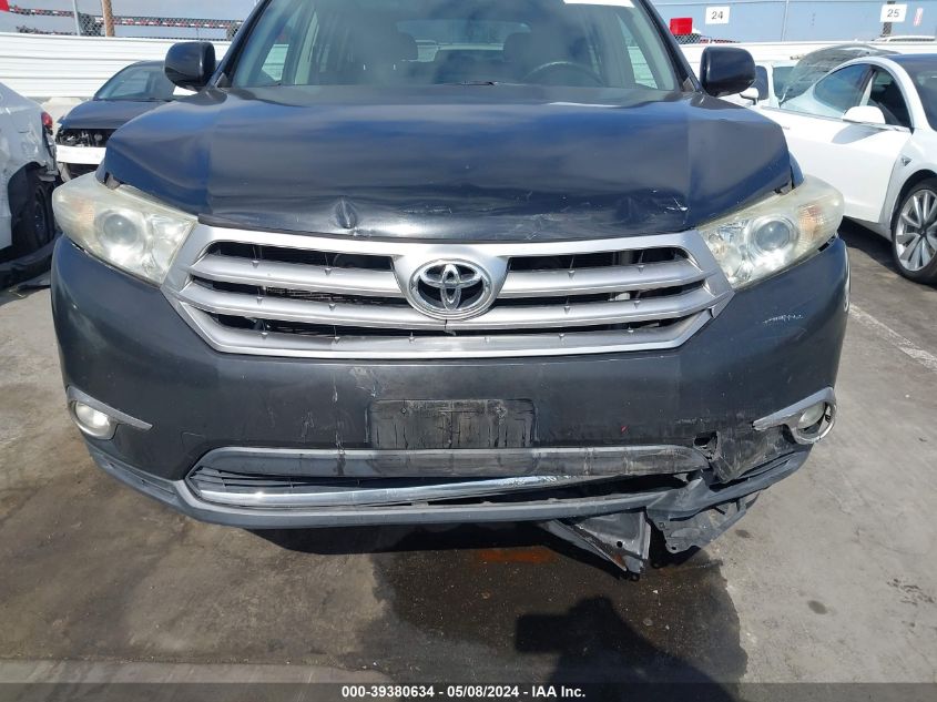 2013 Toyota Highlander Limited V6 VIN: 5TDYK3EH1DS095247 Lot: 39380634