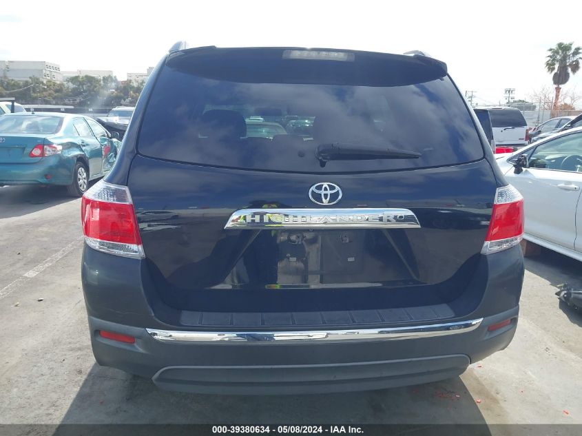 2013 Toyota Highlander Limited V6 VIN: 5TDYK3EH1DS095247 Lot: 39380634