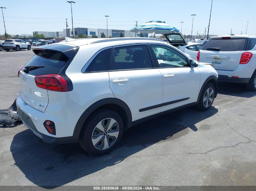 2022 Kia Niro Lx VIN: KNDCB3LC7N5515022 Lot: 39380636